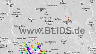 Ścieżka burz w godzinach 19.30-21.30 (blids.de)