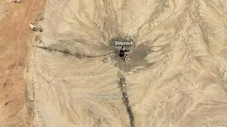 Shiprock w Nowym Meksyku