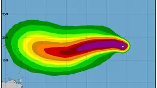 Siła huraganu Irma