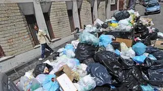 Śmieci w Neapolu