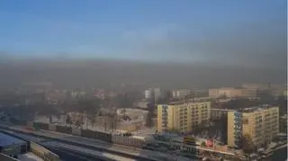 Smog w Katowicach widać gołym okiem