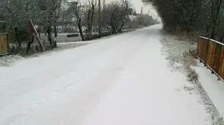 Śnieg w Białej Podlaskiej (Kontakt 24/Jerzy)