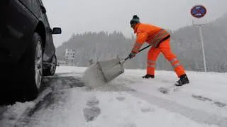 Śnieg w Niemczech / PAP/EPA