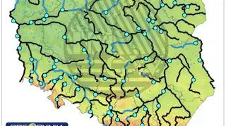 Stan rzek w Polsce z 23 kwietnia (IMGW)