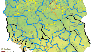 Stan wód w rzekach