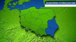 Stany alarmowe są w woj. podkarpackim i lubelskim
