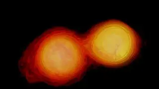 Starcie dwóch gwiazd neutronowych