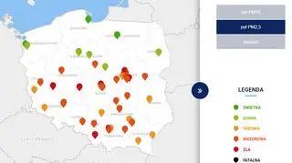 Stężenie pyłu PM2