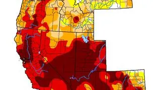 Susza w zachodniej części Stanów Zjednoczonych (droughtmonitor.unl.edu)