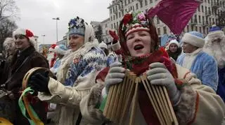 Świąteczna parda na Białorusi (PAP/EPA)
