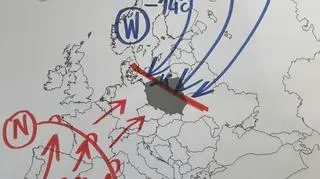 Sytuacja atmosferyczna nad Polską