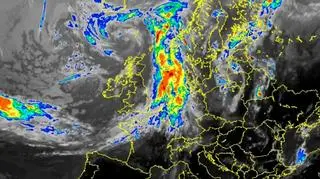 Sytuacja burzowa nad Europą (sat24.com)