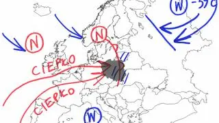 Sytuacja pogoda w Europie 