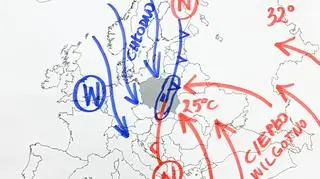 Sytuacja pogodowa nad Europą
