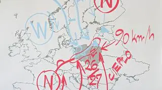 Sytuacja pogodowa nad Europą