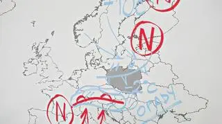Sytuacja pogodowa nad Europą