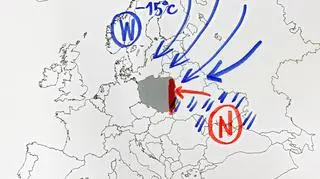 Sytuacja pogodowa nad Europą