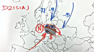 Sytuacja pogodowa w czwartek