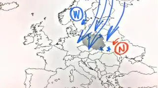 Sytuacja pogodowa w Europie