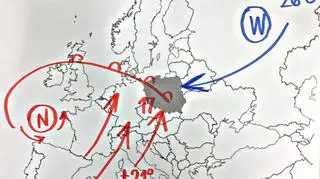 Sytuacja pogodowa w Europie