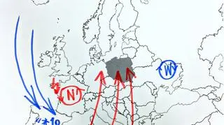 Sytuacja pogodowa w Europie