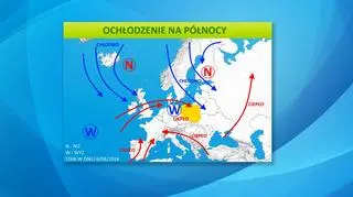 Sytuacja pogodowa w Europie