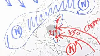 Sytuacja pogodowa w Europie