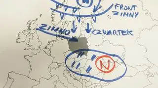 Sytuacja pogodowa w Europie