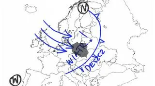 Sytuacja pogodowa w Europie 