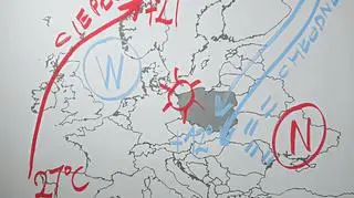 Sytuacja pogodowa w Europie