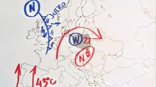 Sytuacja pogodowa w Europie