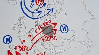 Sytuacja pogodowa w Europie