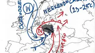 Sytuacja pogodowa w Europie