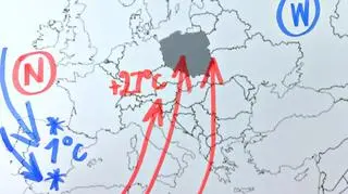 Sytuacja pogodowa w Europie