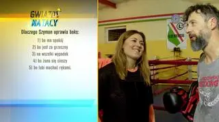 Szymon Majewski i boks