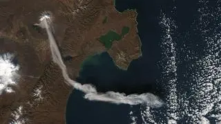 Szywiełucz widziany przez satelitę Aqua (NASA)