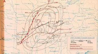 Tędy przeszło tornado (NOAA)