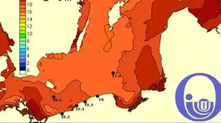 Temperatura Bałtyku/Pracownia Dynamiki Morza, Instytut Oceanografii, Uniwersytet Gdański