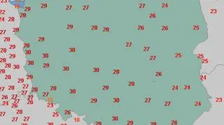 Temperatura maksymalna 11 maja (wetteronline.de)