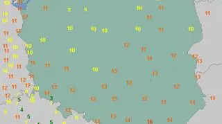 Temperatura maksymalna 18 grudnia według wetteronline.de