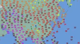 Temperatura maksymalna 27 maja (wetteronline.de)