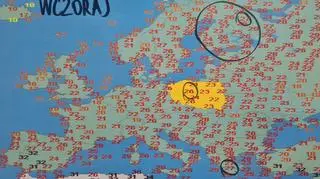 Temperatura maksymalna w Europie w sobotę 5 czerwca (wetteronline