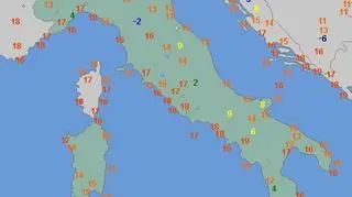 Temperatura maksymalna w Rzymie 28 lutego (wetteronline