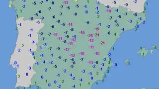 Temperatura minimalna 12 grudnia (wetteronline.de)