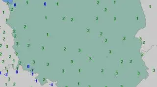 Temperatura minimalna 26 grudnia (wetteronline