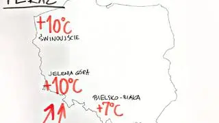 Temperatura o poranku w Polsce