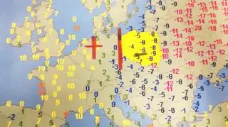 Temperatura powietrza w piątek o poranku