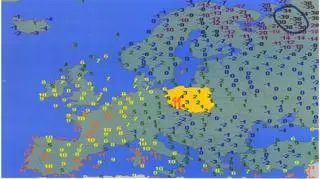 Temperatura w Europie w piątek o poranku 