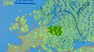 Temperatura w Europie w środę rano