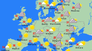 Temperatura we wtorek